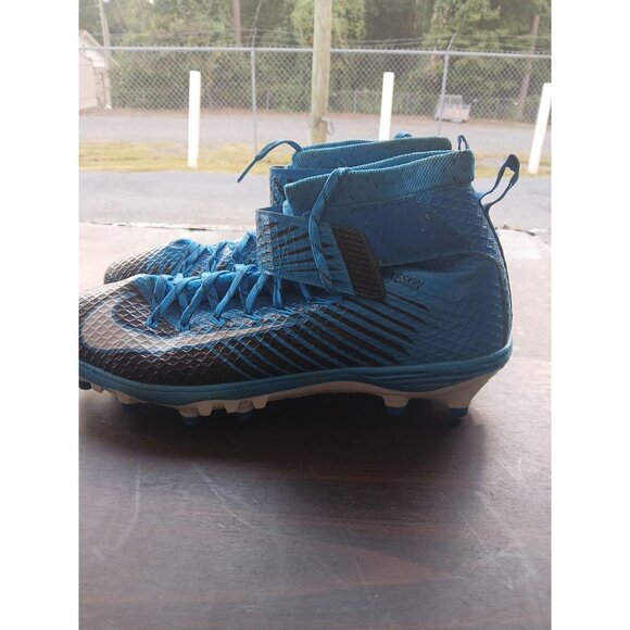 Size 14 Nike Lunarbeast Elite TD PF Football Cleats 847588–005 Blue/Black main image 4